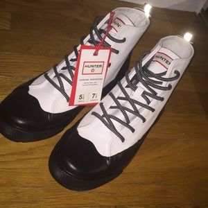 Hunter for Target White&Black Sneakers W7.5 M5.5